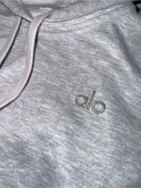 Grey Alo hoodie xs